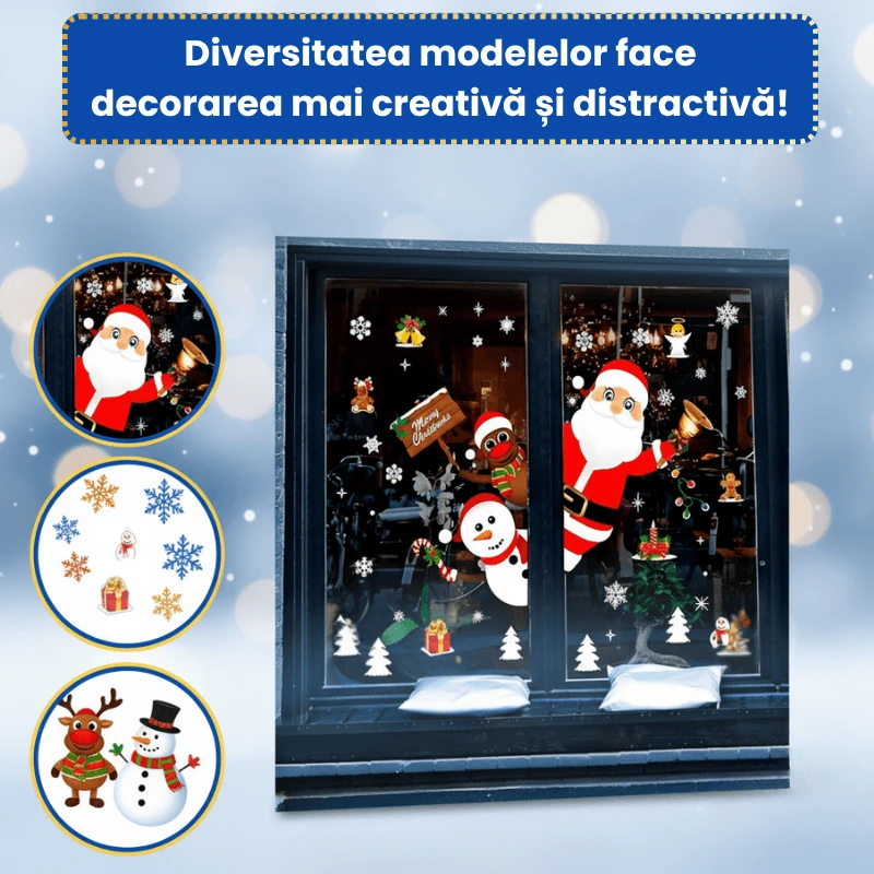 AUTOCOLANT CRACIUN 5
