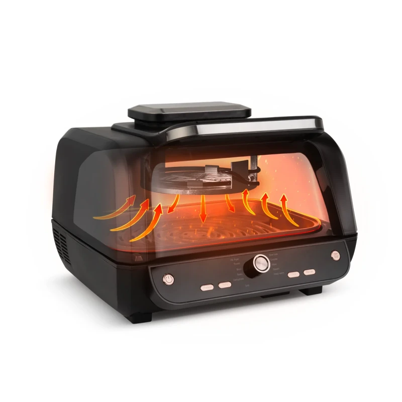 AIR GRILL CU FEREASTRA VIZIBILA 12 IN 1 BH/9668 4