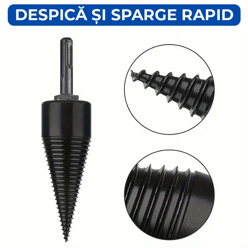 BURGHIU CONIC CU 3 ADAPTOARE 6