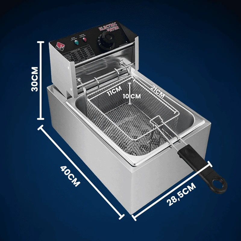 FRITEUZA INOX CU COS 7