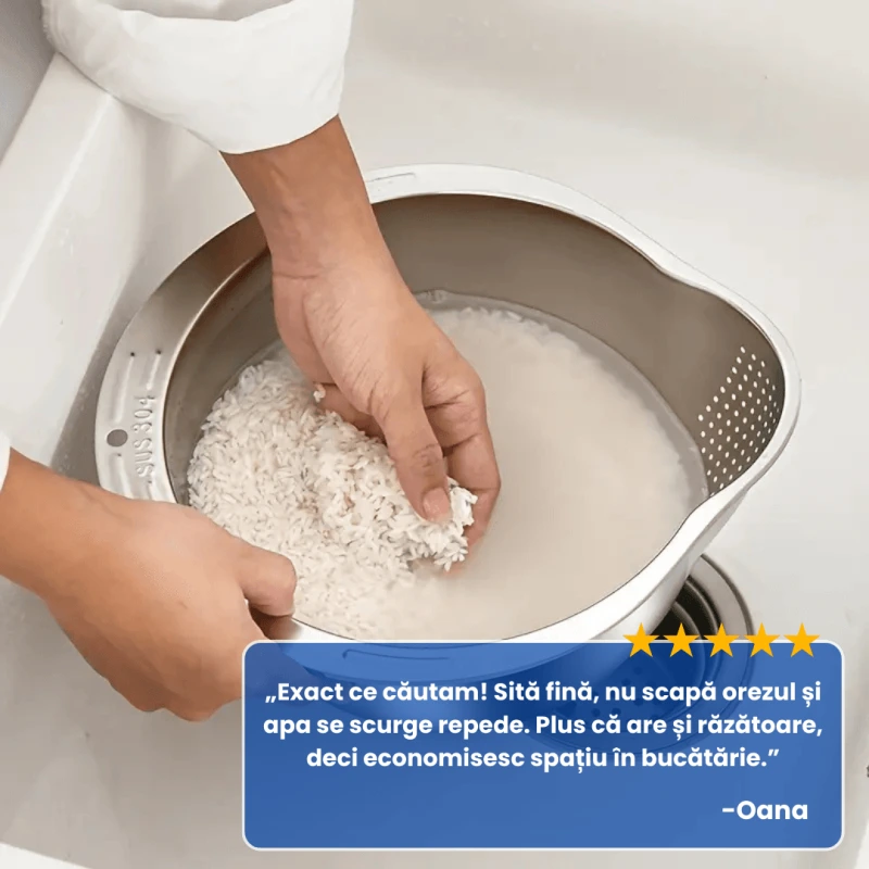 BOL INOX CU RAZATOARE 6
