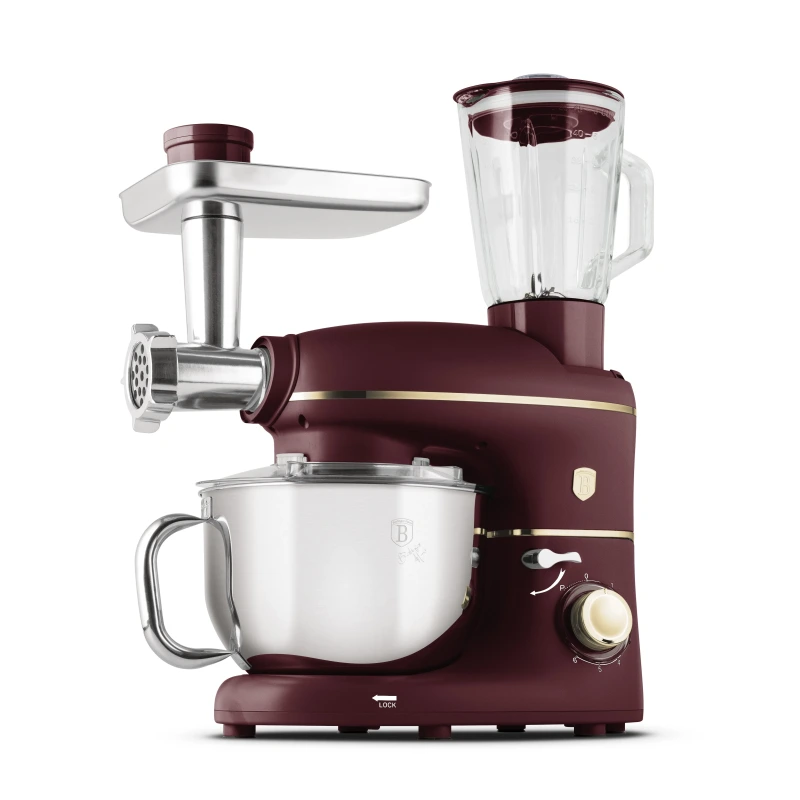 MIXER MULTIFUNCTIONAL 4 IN 1 CU BOL DIN INOX (5,5 L), BORDEAUX BH/9531 1