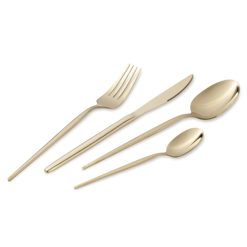 SET DE TACAMURI 24 PIESE, CHAMPAGNE BH/3067 1