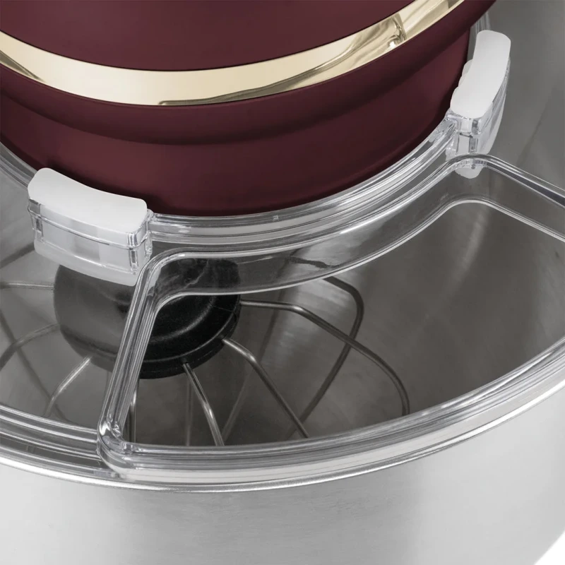 MIXER CU BOL DIN INOX DE 1300W (6 L), BORDEAUX BH/9509 3