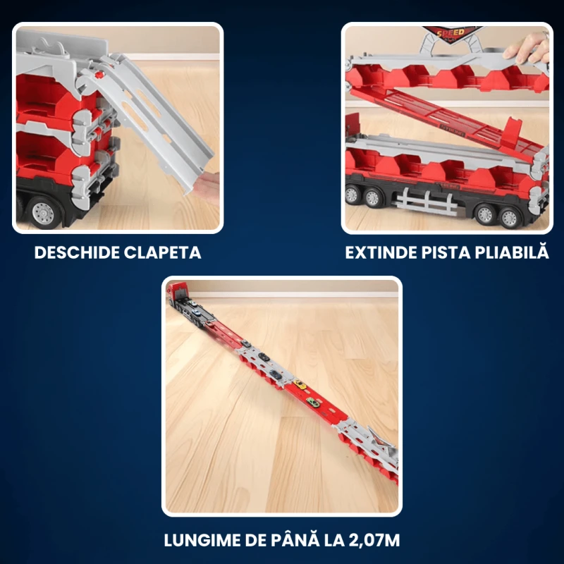 SET CAMION 6 MASINI 6