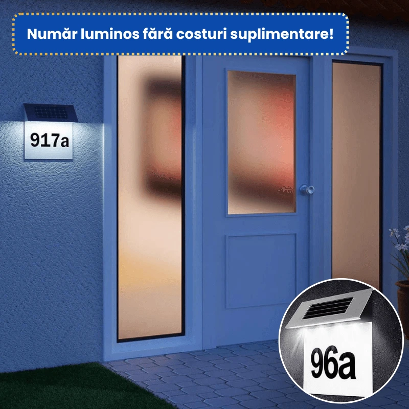 NUMAR DE CASA SOLAR 5