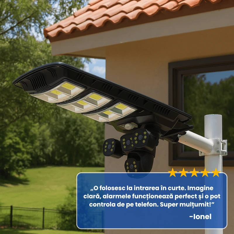 LAMPA SOLARA CU 3 CAMERE 5