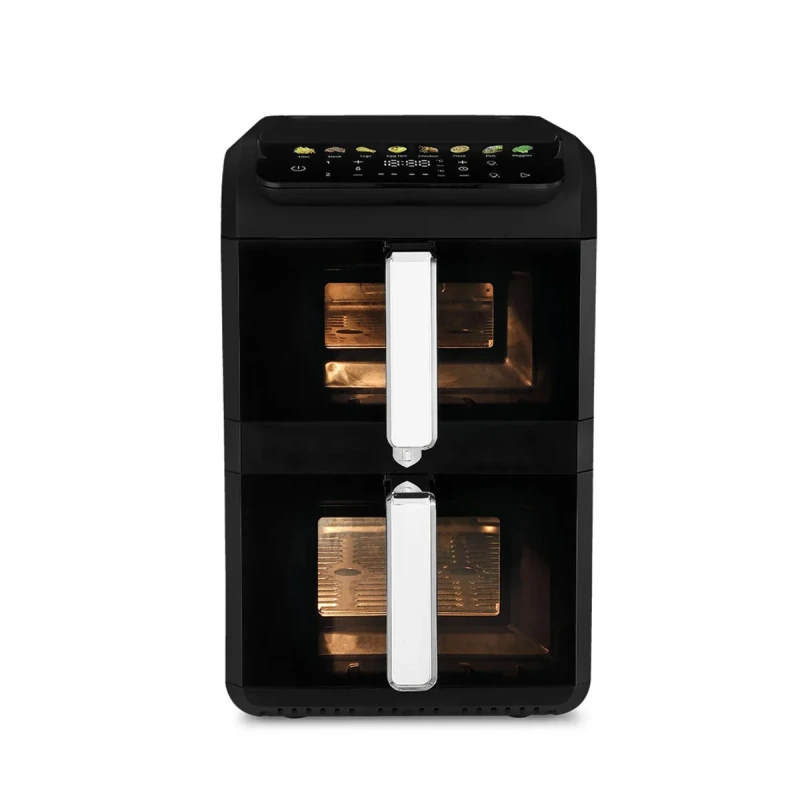 AIRFRYER CU DOUA COSURI SI FEREASTRA VIZIBILA (10 L) BH/9926 1