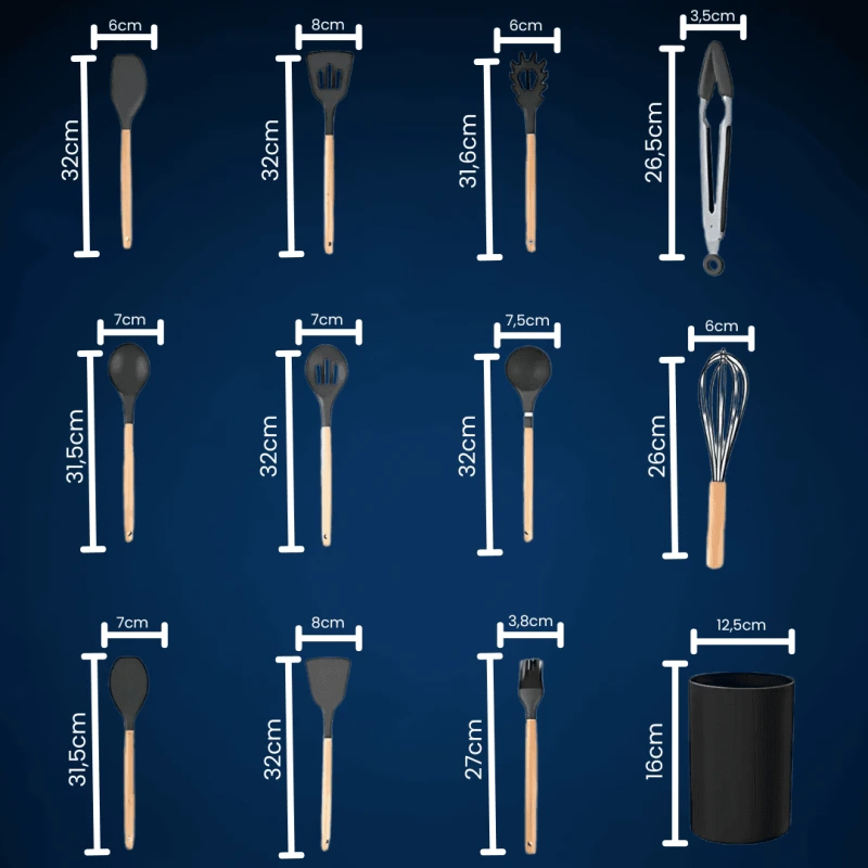 SET USTENSILE GATIT 9