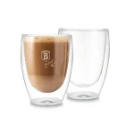 SET 2 PAHARE DIN STICLA CU PERETE DUBLU BH/8769N 1