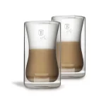 SET 2 PAHARE DIN STICLA CU PERETE DUBLU (270 ML) BH/8881 1