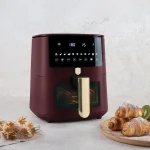 AIRFRYER CU ECRAN DIGITAL SI FEREASTRA VIZIBILA (8 L), NEGRU MAT BH/9605 3