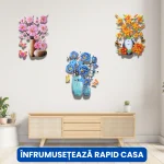 AUTOCOLANT 3D FLORI 8