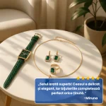 SET BIJUTERII GREEN 6