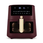 AIRFRYER CU ECRAN DIGITAL SI FEREASTRA VIZIBILA (8 L), BORDEAUX BH/9606 1
