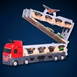 SET CAMION 6 MASINI 7